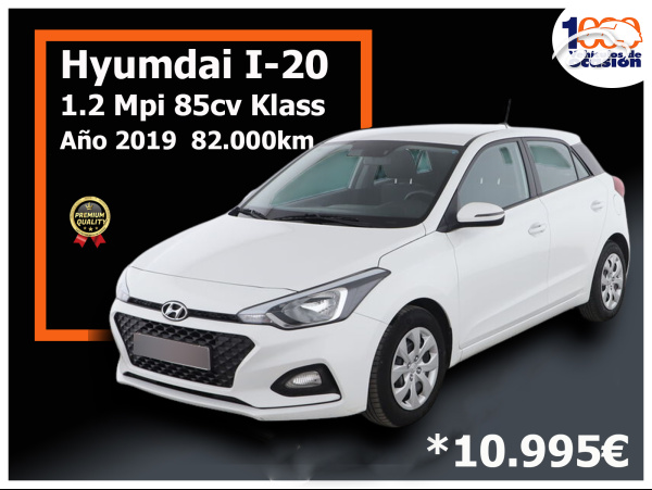 Hyundai i20 1.2 Mpi 85cv Klass 1