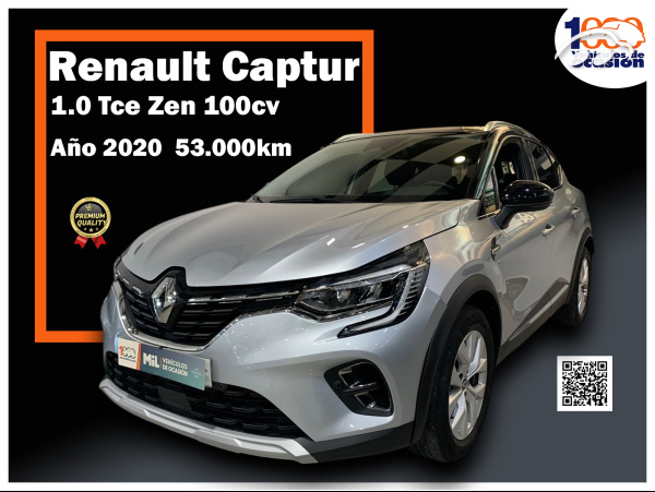 Renault Captur 1.0 tce ZEN 100cv 2