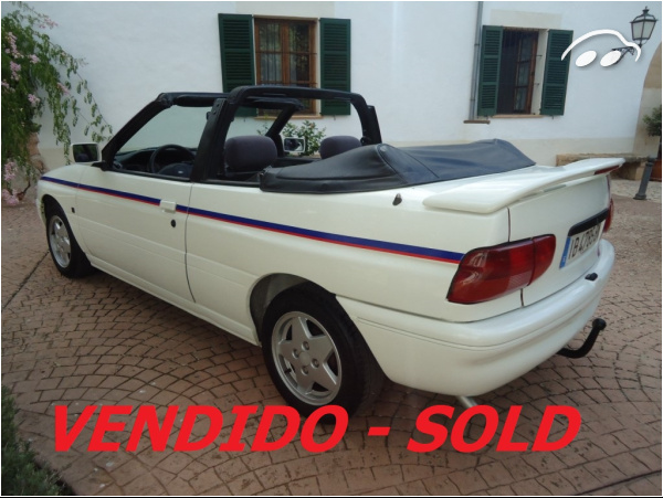 Ford Escort cabrio Karmann 1.6 cc 4
