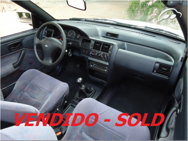 Ford Escort cabrio Karmann 1.6 cc 10