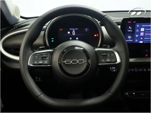 Fiat 600 1.2 MHEV 74KW SCT 100CV 5P 11